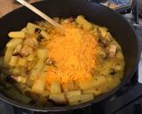 Une image de l'étape 10 de Salsifis au lard fumé et mimolette vieille.