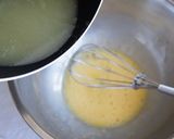 A picture of step 4 of Tart de Citron.