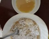 A picture of step 7 of Bánh Bò Nướng with Palm Sugar.