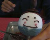 A picture of step 8 of Marshmallow Dolls for Doll's Festival.