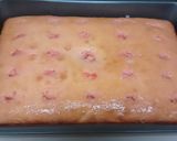 A picture of step 4 of Beckie's Peach Jello Cake.