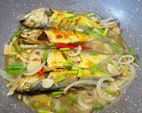 Gambar langkah 3 resipi 👩‍🍳Masak Cuka Ikan Pelaling.
