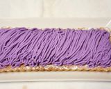 A picture of step 12 of Purple Sweet Potato Mont Blanc Tart.