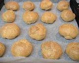 A picture of step 9 of Microwave-Oven Cream Puffs.