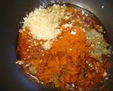 A picture of step 4 of Chunky Homemade Ra-yu Spicy Chili Oil.