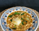 Foto del paso 13 de la receta: Potaje de garbanzos y bacalao al curry con pak Choi