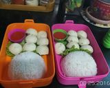 Foto langkah ke 5 dari resep Bekal simple TaTel (tahu telor) kukus.