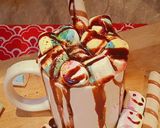 A picture of step 6 of Hot chocolate drink.