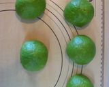 A picture of step 5 of Strong Matcha Milk Anpan.