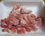 A picture of step 1 of Pork and Cabbage with Miso Sauce (New Twice-Cooked Pork).