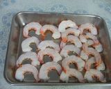 A picture of step 2 of Temari Sushi Balls with Shrimp.