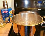 A picture of step 2 of Mike's Springtime Pasta Salad.