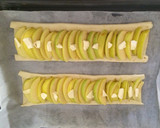 Foto del paso 5 de la receta: Tarta de manzana en bandas