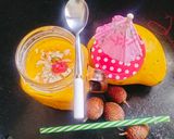 A picture of step 4 of Lychee Mango Smoothie.