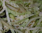 A picture of step 4 of Cabbage and Potatoes with Garlic Butter.