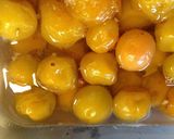 A picture of step 11 of Foolproof Ume Plum Compote.
