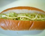 A picture of step 3 of ☆ Deli Cabbage Curry Hot Dog ☆.