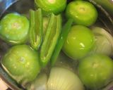 A picture of step 6 of Salsa Verde (Green Salsa).