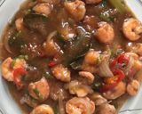 Foto langkah ke 5 dari resep Udang Saus Padang.