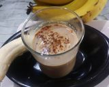 बनाना न्युट्रीला मिल्क शेक (Banana Nutella Milk shake recipe in Hindi) रेसिपी चरण 4 फोटो