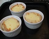 A picture of step 5 of Onion Gratin Soup For Christmas.