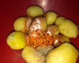 A picture of step 1 of Chicken potato cheese balls💞چکن پٹاٹو چیز بال💞.