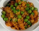 A picture of step 3 of Chatpata poha.