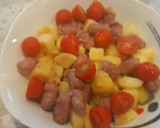 Foto del paso 5 de la receta: Ensalada de patata al pesto con salchichas