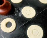 A picture of step 1 of Eggless Doughnuts 🍩.