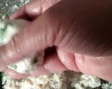 A picture of step 6 of Instant Medu Vada.