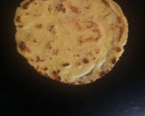 A picture of step 6 of Makai ki roti.