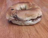 A picture of step 3 of Nutella & Cream Cheese sandwich.