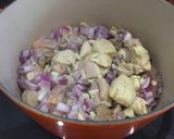 A picture of step 5 of Tuscan Chicken Soup.