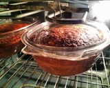 A picture of step 6 of Honey Comb Pudding.