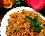वेजिटेबल फ्राइड राइस (Vegetable fried rice recipe in Hindi) रेसिपी चरण 3 फोटो