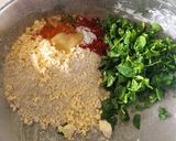 A picture of step 1 of Barly methi roti.