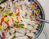 Hình bước làm 7 của món Chân gà sả tắc