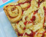 Foto langkah ke 9 dari resep ❤️ Pizza Roll Empuuuk (Killer Soft Bread)~.