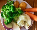 Foto langkah ke 3 dari resep Mix Jus Brokoli Apel.
