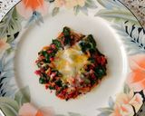 Foto del paso 4 de la receta: Chorizo con espinacas y queso