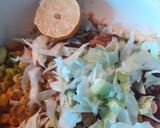 A picture of step 4 of Beans salad.
