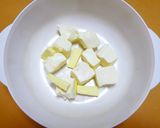 A picture of step 1 of Apple Cheesecakes for Christmas.