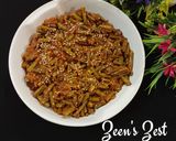 A picture of step 4 of Chilli Beans.