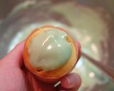 A picture of step 7 of Spring Coloured Butterfly Cheese Cupcakes.