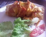 A picture of step 6 of Chicken Milanese with Cheese Wrapped in Bacon.