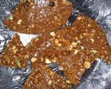 A picture of step 11 of Butterscotch Crunchy Munchy khajur Anjeer Halwa.