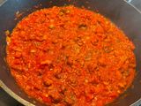 Pasta con chorizo vegano