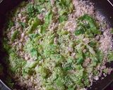 A picture of step 3 of Okara and Cabbage Quiche.