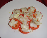Foto del paso 9 de la receta: Carpaccio de tomate y bacalao con guacamole
