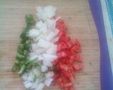 A picture of step 1 of Egg Salsa Salsa!!!.